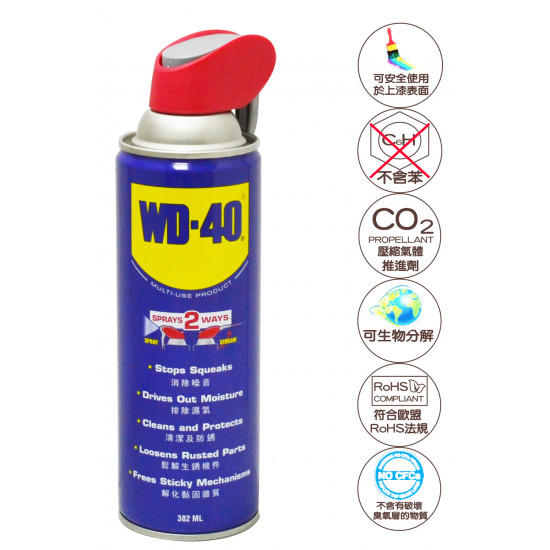 WD40潤滑劑382 ml_活動噴嘴