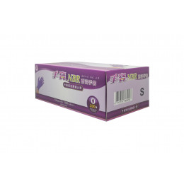 NBR檢驗手套-紫(S.SS.M.L.XL)