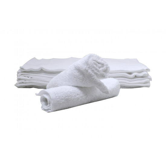 白色方巾(12兩)30×30cm