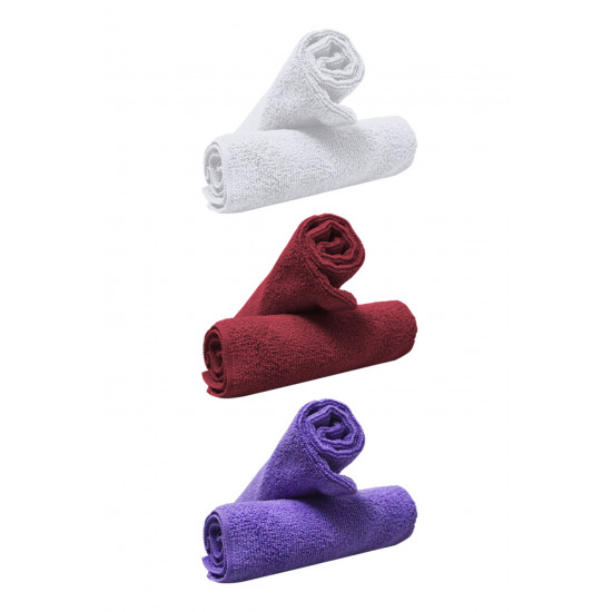奈米毛巾(白、咖啡紅、紫) 32cm×81cm