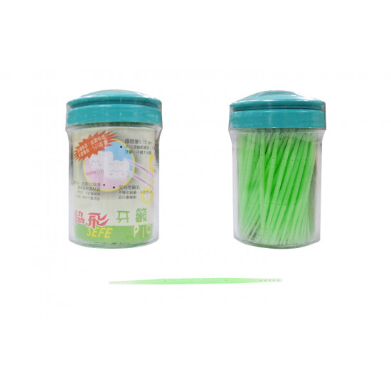 牙籤(綠)圓罐