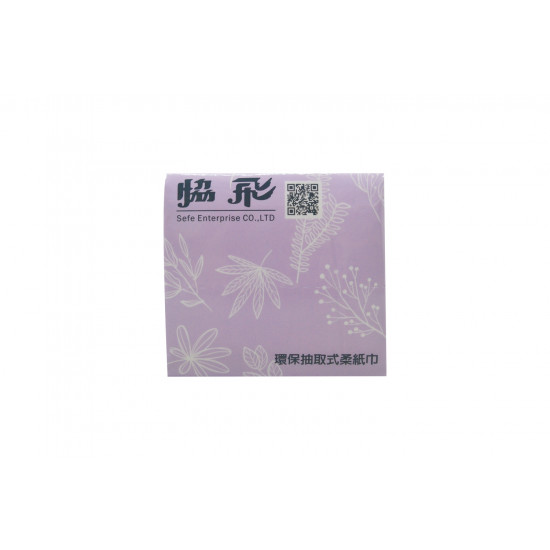 環保單抽柔紙巾135g